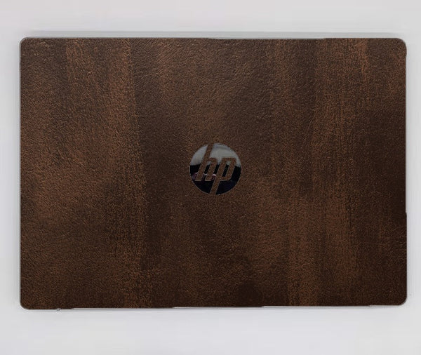 Tella Skins Espresso HP laptop skin lid