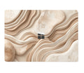 Cream Marble Surface lid