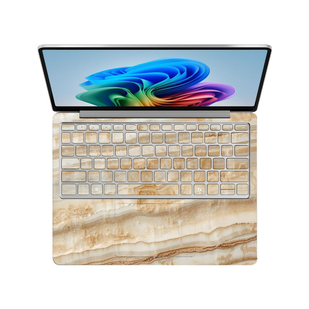 Travertine Wave Surface keyboard
