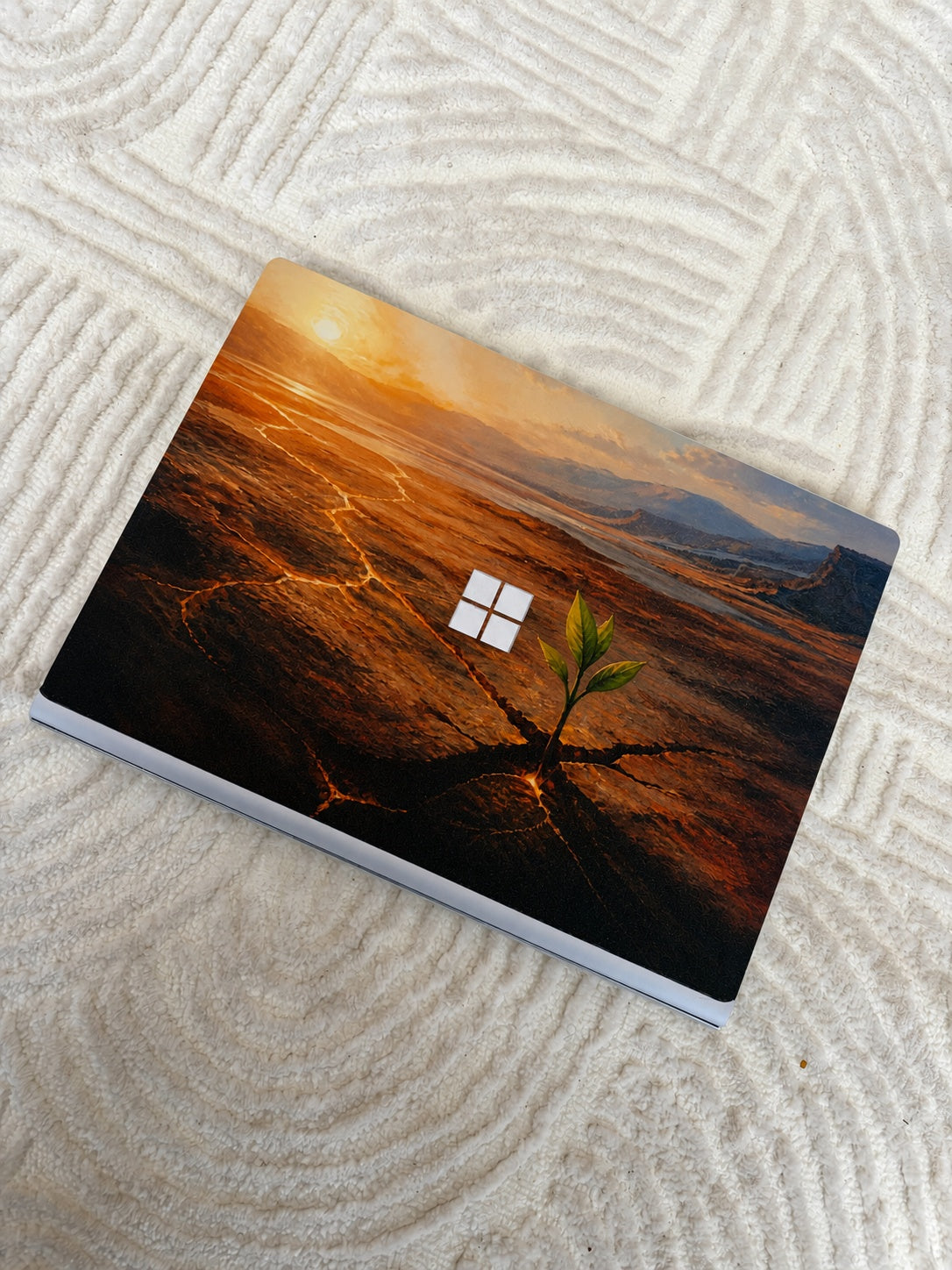 Becoming laptop skin — Surface lid