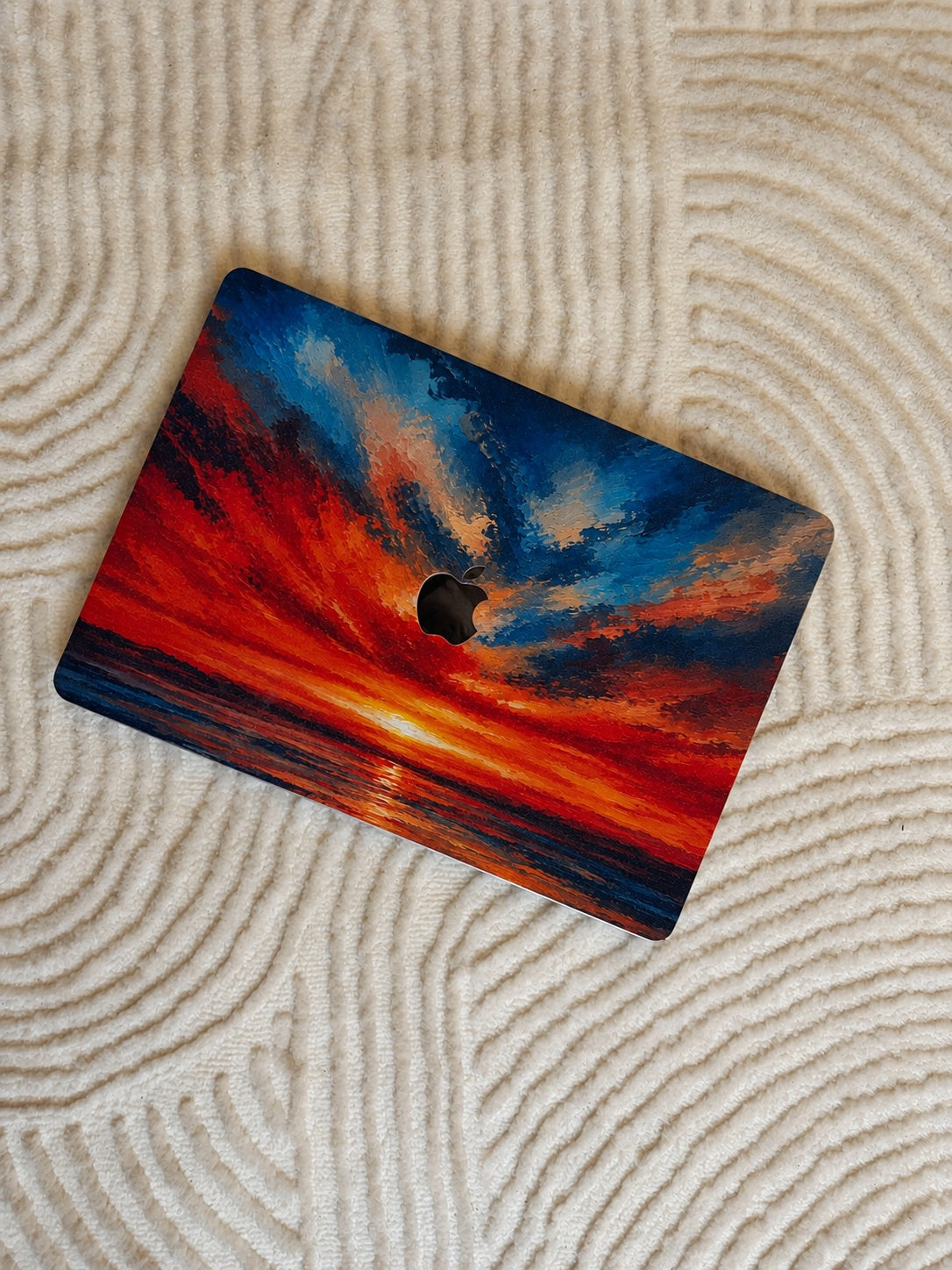 First Light laptop skin — MacBook lid