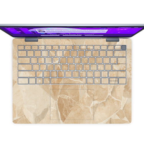 Tella Skins Alabaster Dell laptop skin keyboard