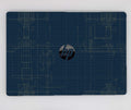 Tella Skins Blueprint HP EliteBook lid