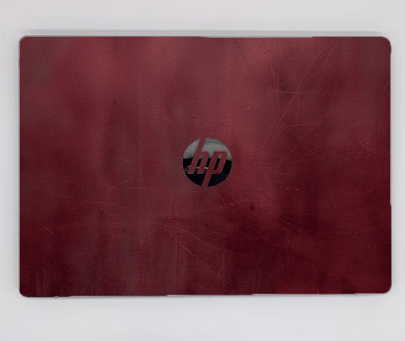 Tella Skins Burgundy HP EliteBook lid
