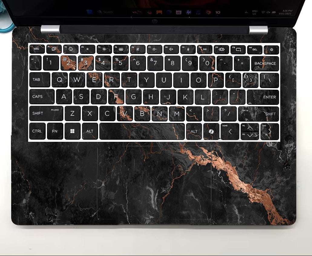 Tella Skins Copper Marble HP EliteBook keyboard