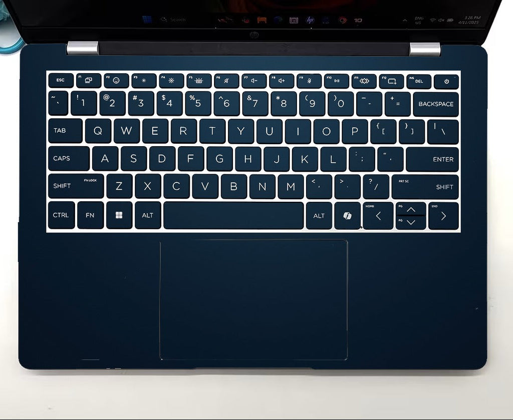 Tella Skins Navy HP EliteBook keyboard