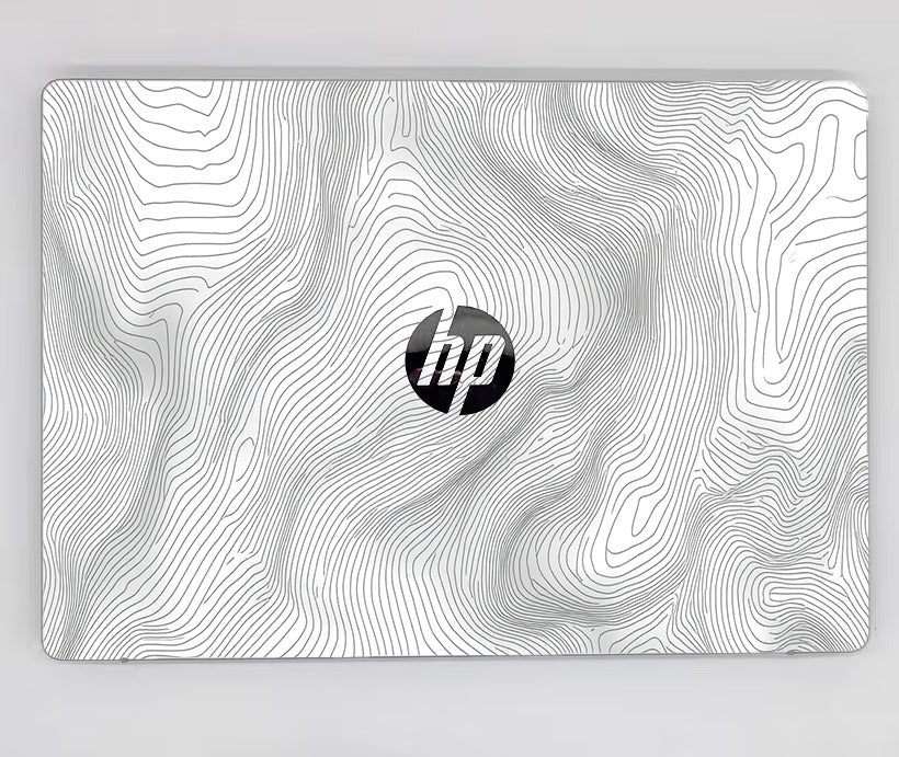 Tella Skins Topographic HP EliteBook lid