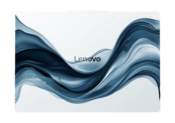 Tella Skins Ink Wave Lenovo laptop skin lid