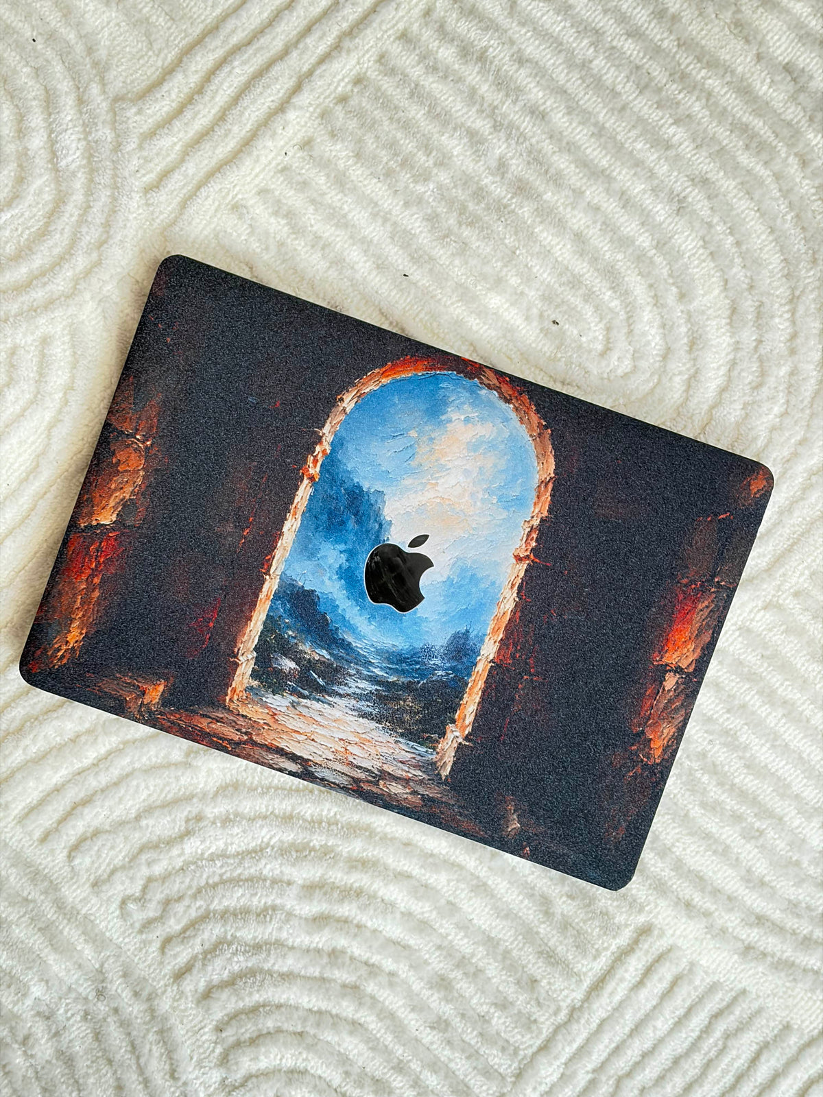 Threshold laptop skin — MacBook lid
